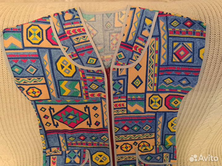 Халат женский вафельный