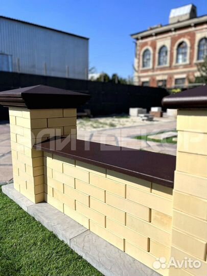 Парапеты бетонные колпаки бетонные