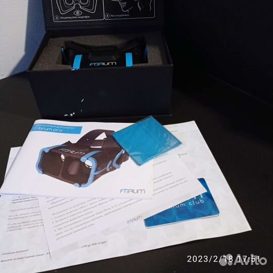 Очки виртуальной реальности fibrum pro новые