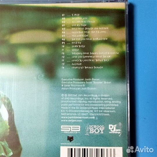 Justin Bieber - Changes/Justice CD