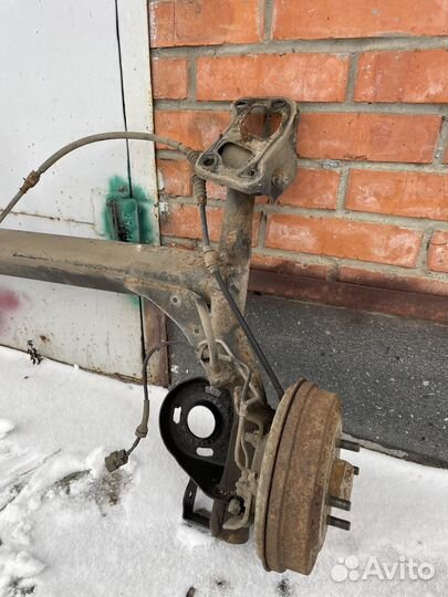 Задняя балка на chevrolet aveo т250