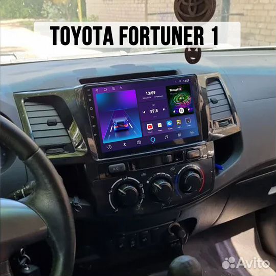 Магнитола Toyota Fortuner 1 AN50 AN60 hilux