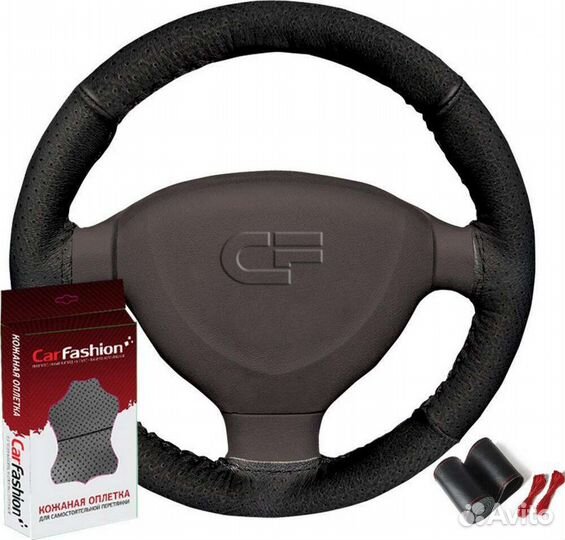 Оплётка «dakar» М черный/черный 31369 CarFashion