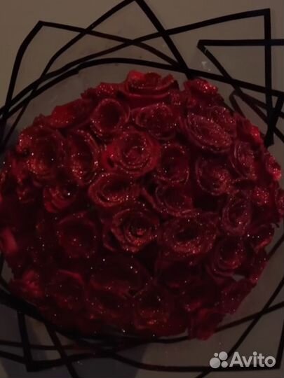 Букет из атласных лент