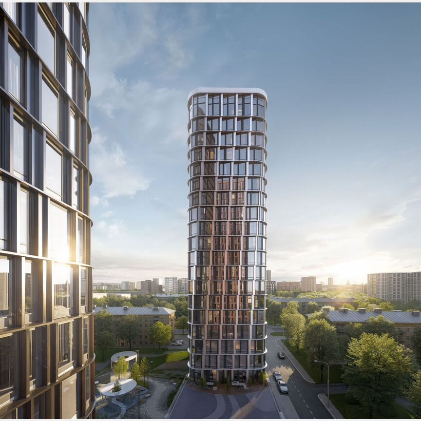 3-к. квартира, 84,2 м², 14/23 эт.