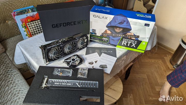 Видеокарты 3069ti 8gb и 3080 10gb