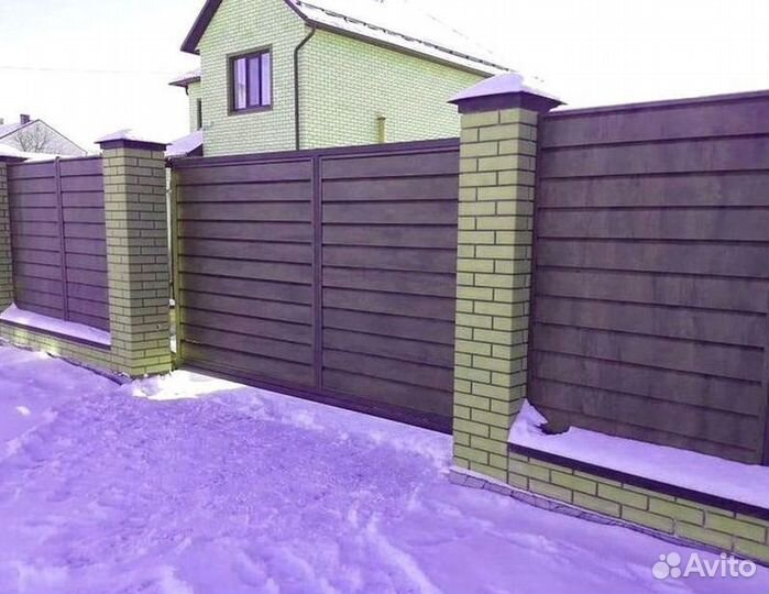 Заборы жалюзи с доставкой