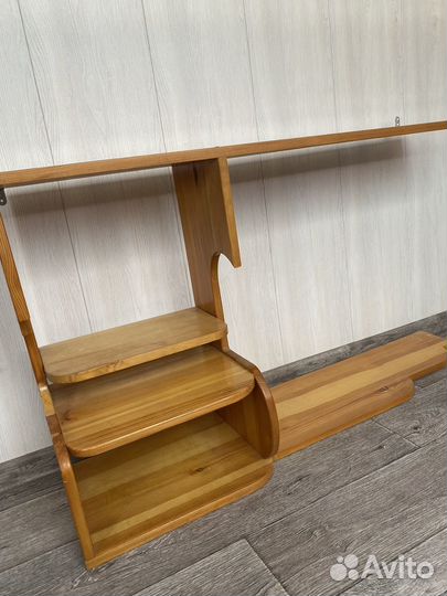 Полка настенная деревянная