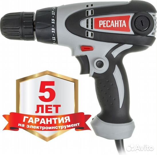 Сетевой шуруповерт Ресанта сш 550-1