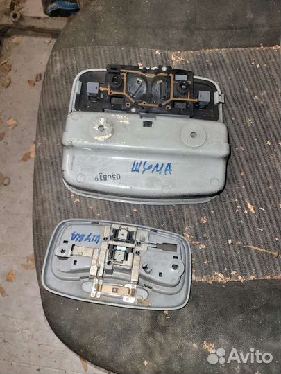 Плафоны в потолке на кия Shuma 2