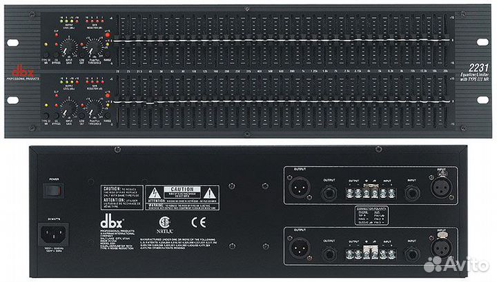 Эквалайзер DBX 2231