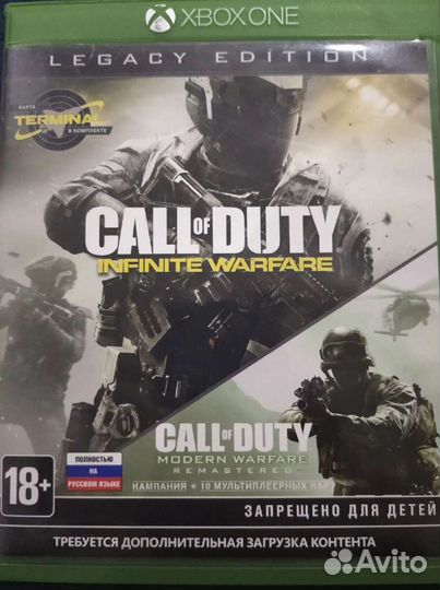 Игра Call of Duty для xbox one
