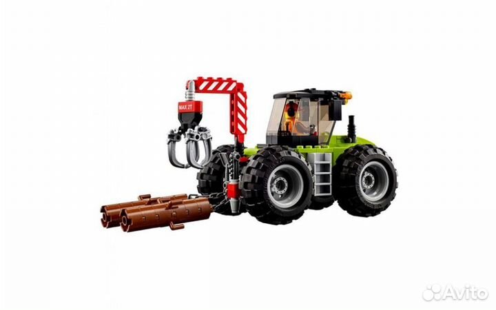 Конструктор Cities Лесной трактор
