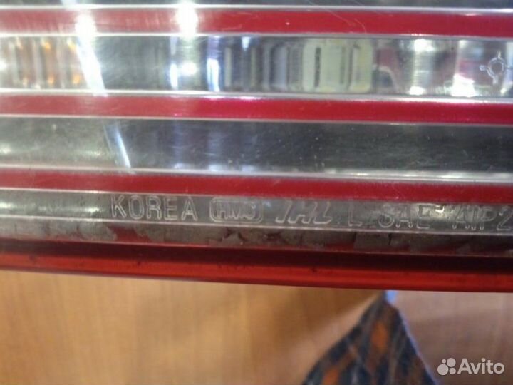 Фонарь задний левый Hyundai Sonata седан G4GC 2008