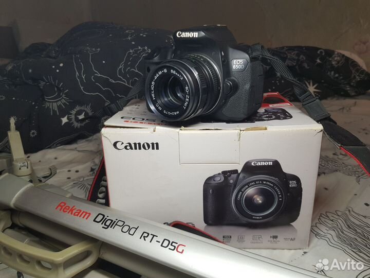 Canon 650d + Helios 44M-6 58мм