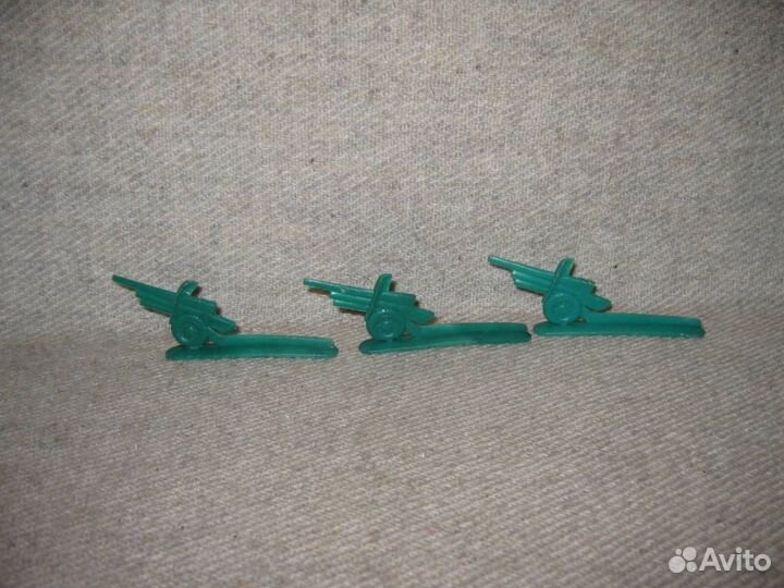 Игрушка СССР Солдатики Пограничники пластик 23 шту