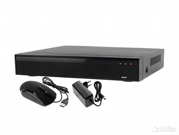 Комплект видеонаблюдения на 4-внутренние камеры