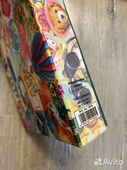 Пазл Enjoy разное попурри 1000, б/у