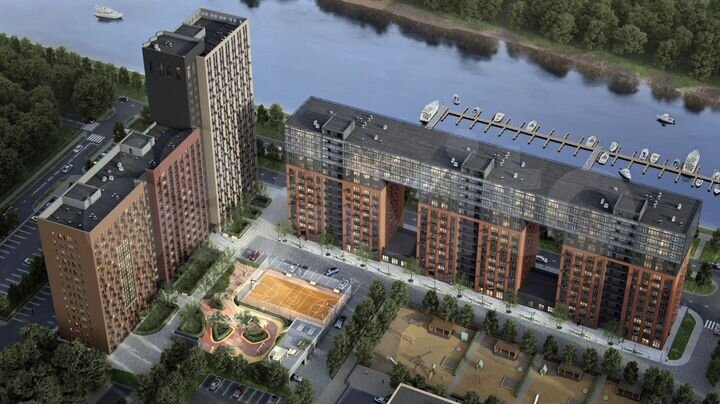 1-к. квартира, 51,7 м², 3/23 эт.