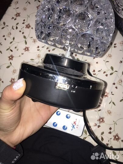 Музыкальный диско шар с пультом