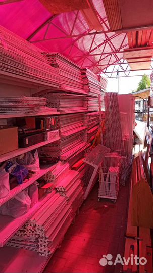 Торговые стеллажи бу