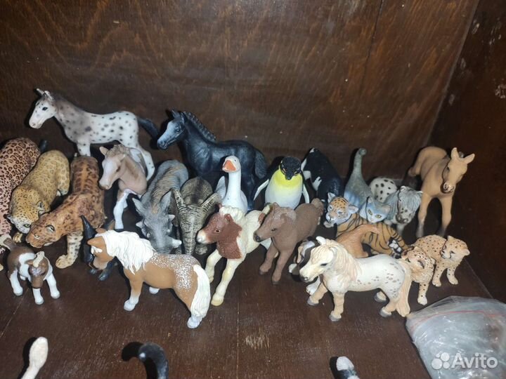 Лошади собаки кошки и другие schleich фигурки шляй