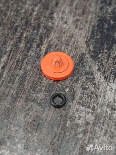 Кнопка спуска затвора оранжевая