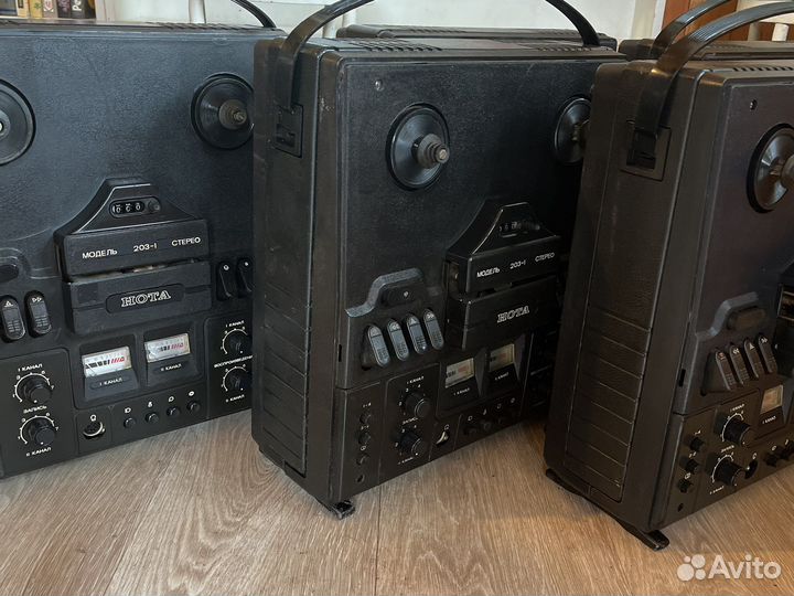 Магнитофон катушечный Нота 203 стерео