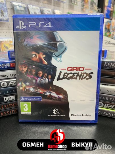 Игра grid Legends на PS4