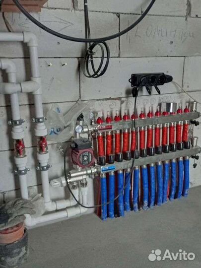 Монтаж систем отопления,водопровода,водоотведения