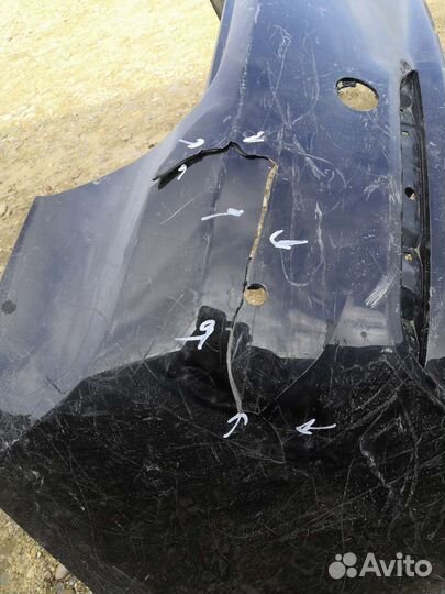 Бампер задний Genesis G80 2017г.в