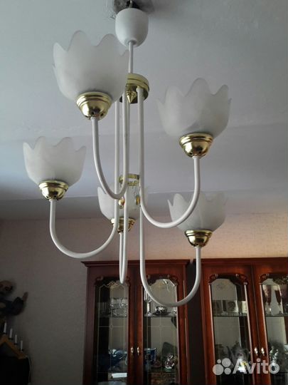 Люстра 5 рожков