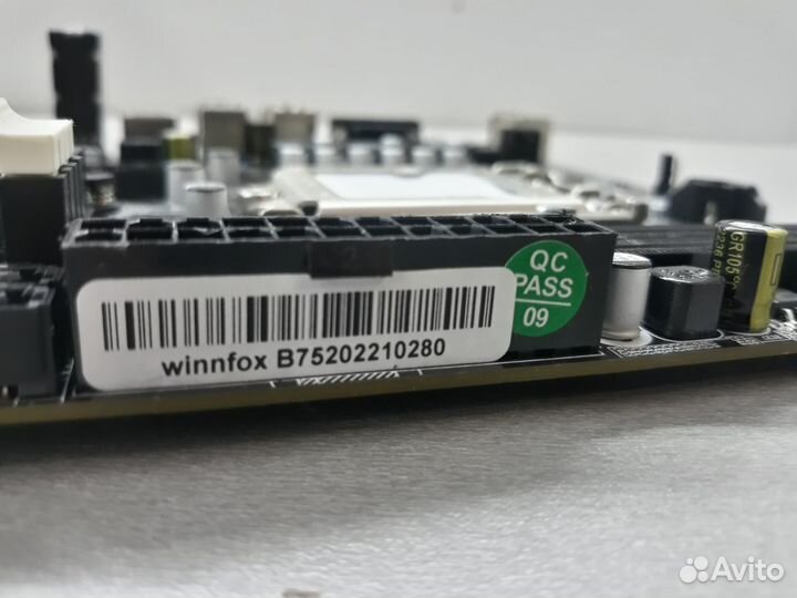 Материнская плата Socket 1155 microATX winnfox B75