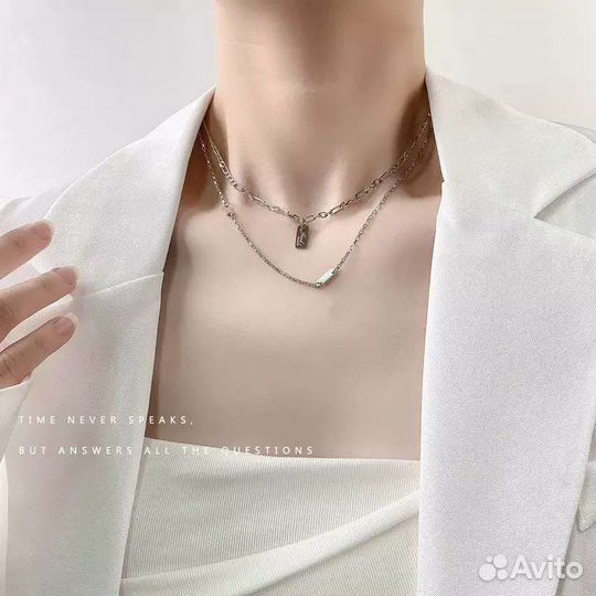 Серьги серебро родий фианиты / джекеты sokolov