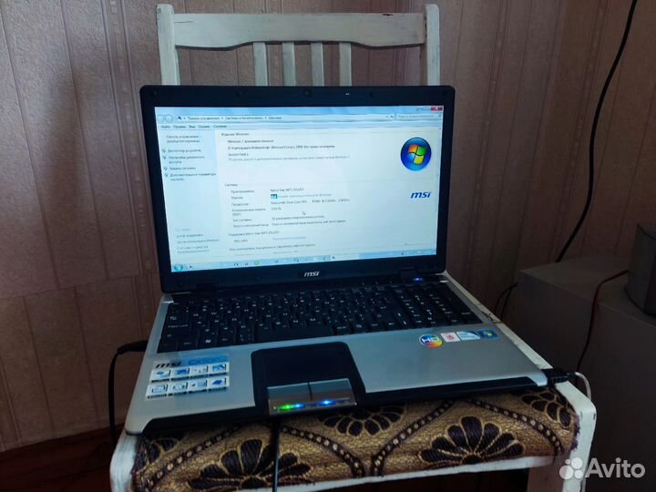 Ноутбук msi бу