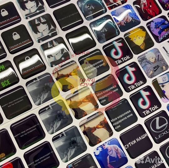 3d стикеры на телефон оптом