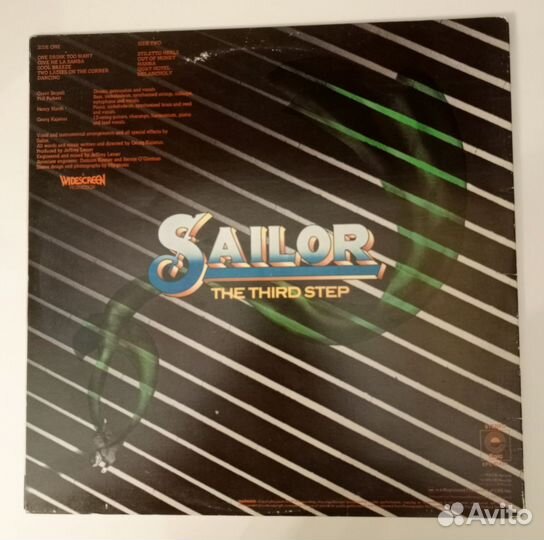 LP Sailor – The Third Step / Epic – 81637 UK 1976