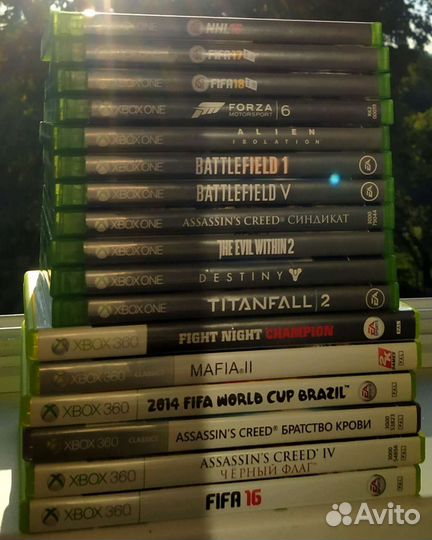 Игры для приставки Xbox 360 и Xbox One