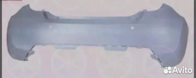 Бампер Спарк Р2/ Равон Р2 окрашенный(оригинал)