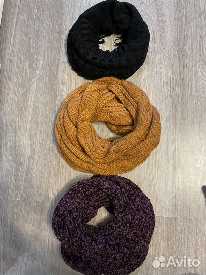 Шарфы платки палантины шапки перчатки
