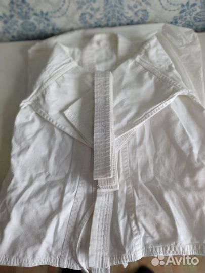 Кимоно для каратэ детское, рост 130, 100 хлопок