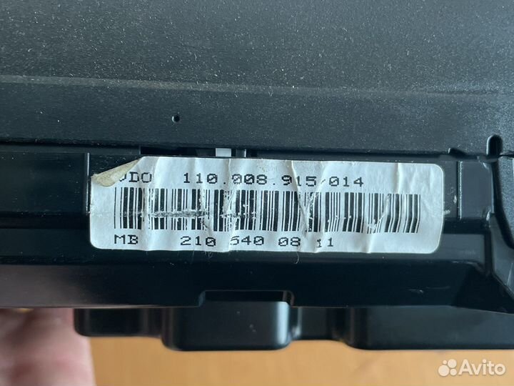 Щиток приборов w210 рест дорест