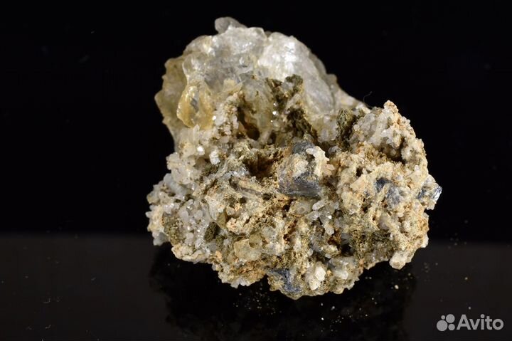 Флюорит оптический, галенит, кварц. Лот №75