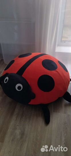 Пуф божья коровка IKEA