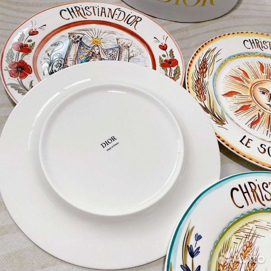 Набор тарелок Christian Dior 4 шт