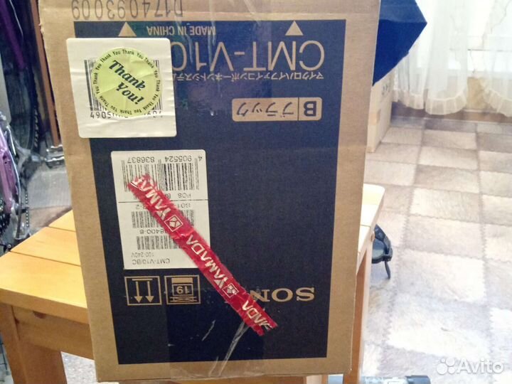 Микросистема Sony CMT-V10 (CD/FM/AM/MP3/Hi-RES