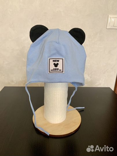 Шапки детские для мальчиков демисезон 46-48-50