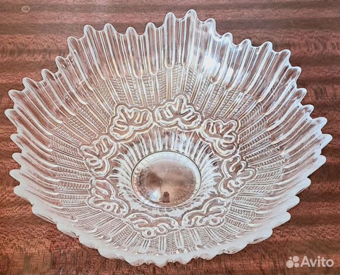 Салатник ваза хрустальный СССР