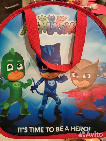 Ледянка с ручкой Герои в масках 2 шт