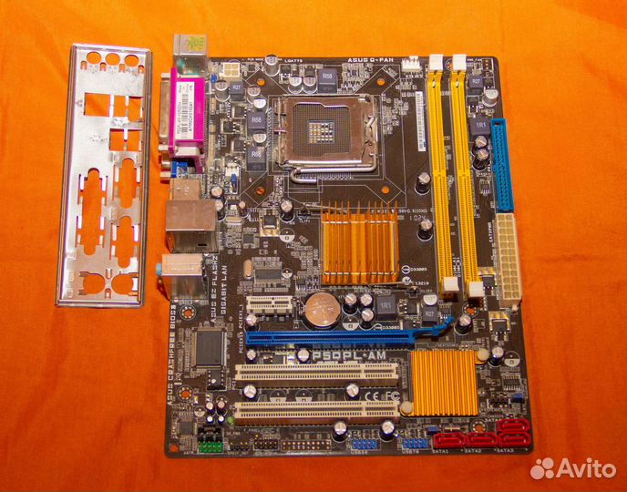 Материнская плата 775 asus P5QPL-AM